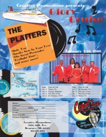 World Famous Platters Glor Cruise Flyer